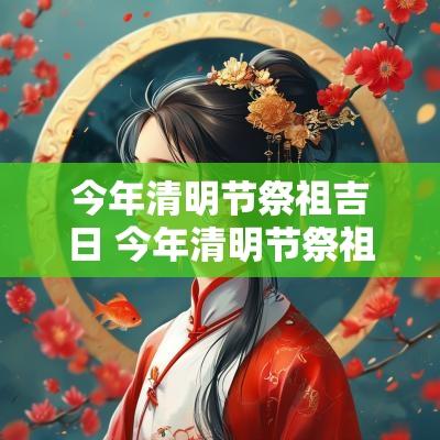 今年清明节祭祖吉日 今年清明节祭祖吉日是哪天