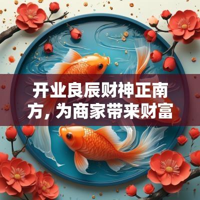 开业良辰财神正南方, 为商家带来财富与兴旺