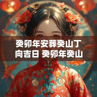 癸卯年安葬癸山丁向吉日 癸卯年癸山丁向安葬吉日