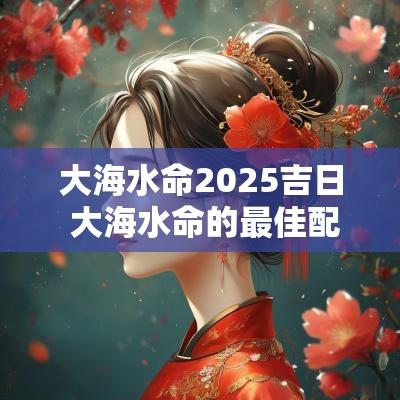 大海水命2025吉日 大海水命的最佳配偶