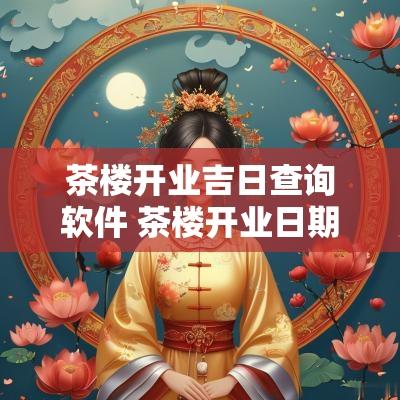 茶楼开业吉日查询软件 茶楼开业日期