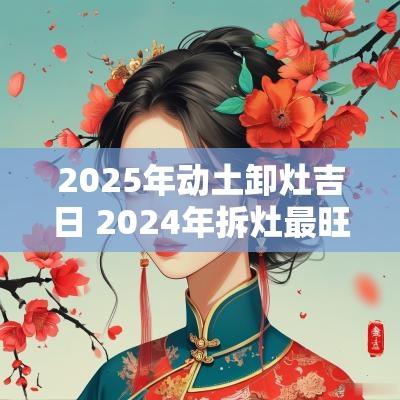 2025年动土卸灶吉日 2025年拆灶最旺日子
