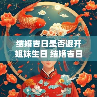结婚吉日是否避开姐妹生日 结婚吉日要避开哪些日子