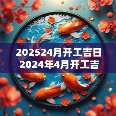 202524月开工吉日 2025年4月开工吉日