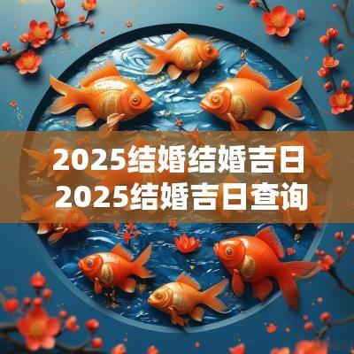 2025结婚结婚吉日 2025结婚吉日查询