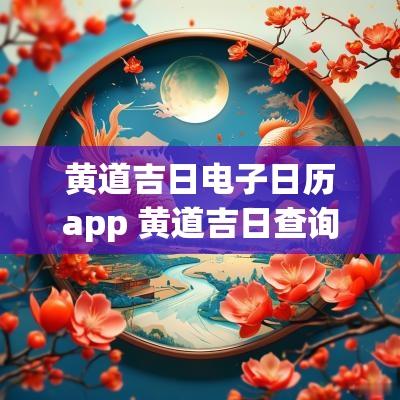黄道吉日电子日历app 黄道吉日查询下载