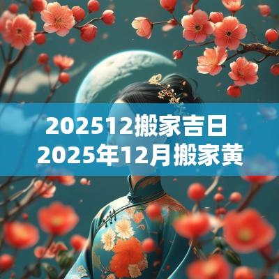 202512搬家吉日 2025年12月搬家黄道吉日