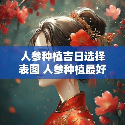 人参种植吉日选择表图 人参种植最好的时间