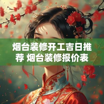 烟台装修开工吉日推荐 烟台装修报价表