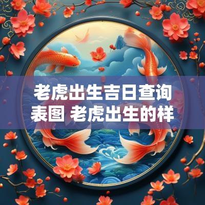 老虎出生吉日查询表图 老虎出生的样子