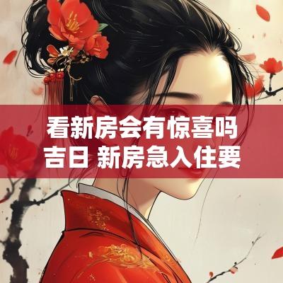 看新房会有惊喜吗吉日 新房急入住要看日子吗