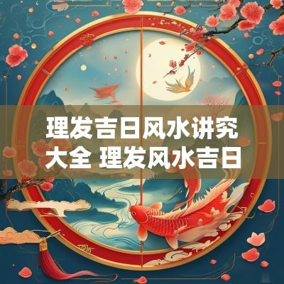 理发吉日风水讲究大全 理发风水吉日农历