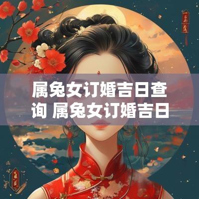 属兔女订婚吉日查询 属兔女订婚吉日查询最新