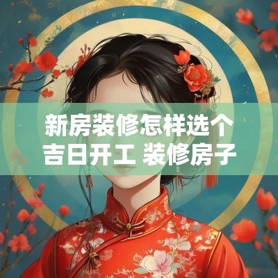 新房装修怎样选个吉日开工 装修房子如何选吉日开工