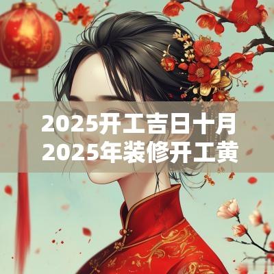 2025开工吉日十月 2025年装修开工黄道吉日