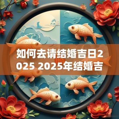 如何去请结婚吉日2025 2025年结婚吉日查询