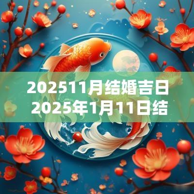 202511月结婚吉日 2025年1月11日结婚黄道吉日