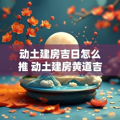 动土建房吉日怎么推 动土建房黄道吉日