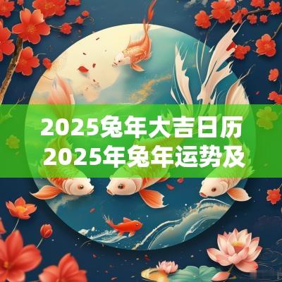 2025蛇年大吉日历 2025年蛇年运势及运程详解