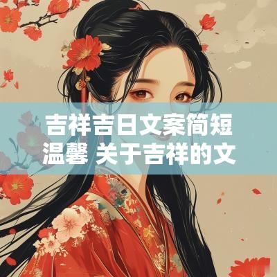 吉祥吉日文案简短温馨 关于吉祥的文案