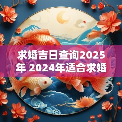 求婚吉日查询2025年 2025年适合求婚的日子有哪些