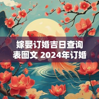 嫁娶订婚吉日查询表图文 2025年订婚结婚吉日查询