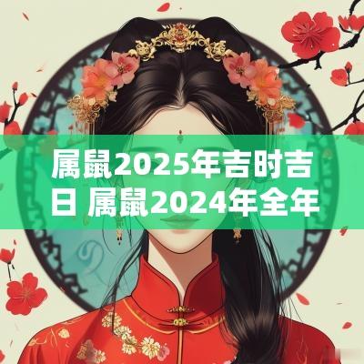 属鼠2025年吉时吉日 属鼠2025年全年运势及运程
