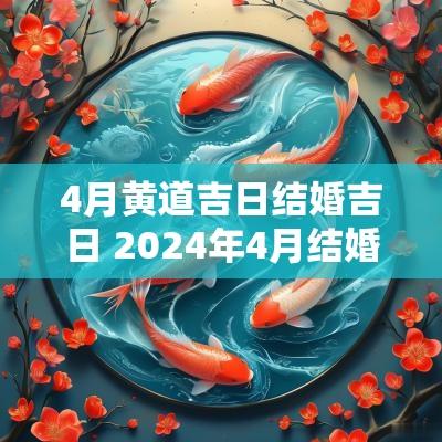 4月黄道吉日结婚吉日 2025年4月结婚黄道吉日一览表