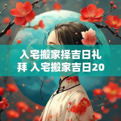 入宅搬家择吉日礼拜 入宅搬家吉日2025