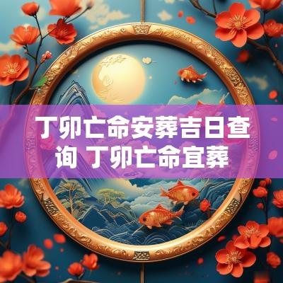 丁卯亡命安葬吉日查询 丁卯亡命宜葬