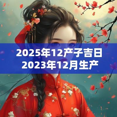 2025年12产子吉日 2025年12月生产好日子