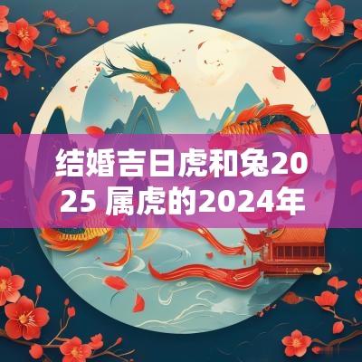 结婚吉日虎和兔2025 属虎的2025年结婚的好日子