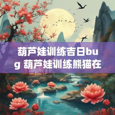 葫芦娃训练吉日bug 葫芦娃训练熊猫在哪里
