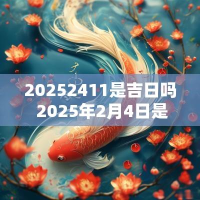 20252411是吉日吗 2025年2月4日是黄道吉日吗