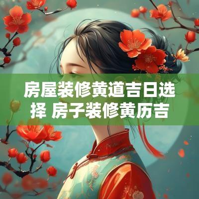 房屋装修黄道吉日选择 房子装修黄历吉日查询