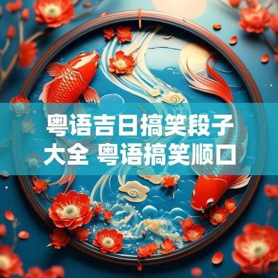 粤语吉日搞笑段子大全 粤语搞笑顺口溜句子 粤语吉日搞笑段子大全 粤语搞笑顺口溜句子