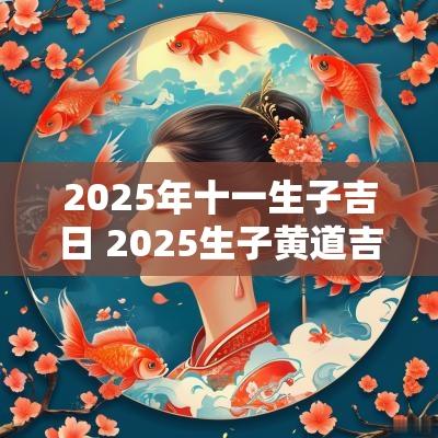 2025年十一生子吉日 2025生子黄道吉日