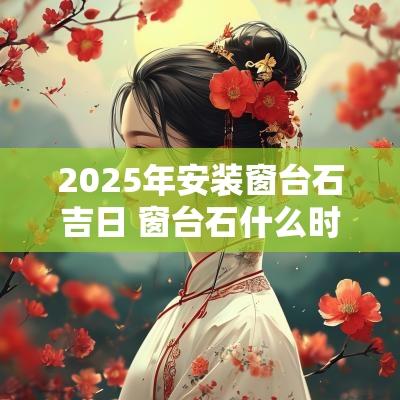 2025年安装窗台石吉日 窗台石什么时间安装
