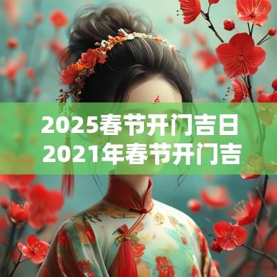 2025春节开门吉日 2025年春节开门吉日