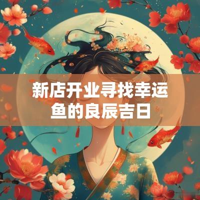 新店开业寻找幸运鱼的良辰吉日
