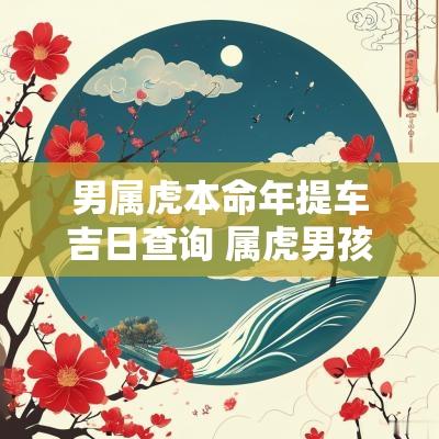 男属虎本命年提车吉日查询 属虎男孩本命年需要戴什么好