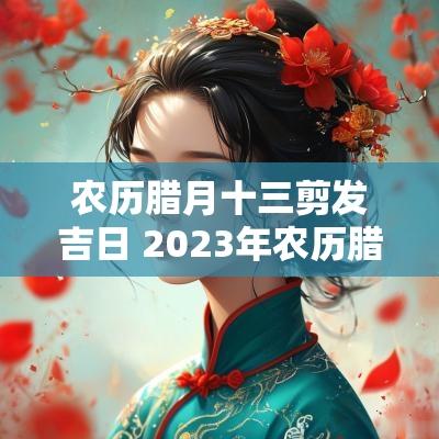 农历腊月十三剪发吉日 2025年农历腊月十三