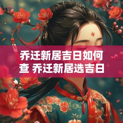 乔迁新居吉日如何查 乔迁新居选吉日