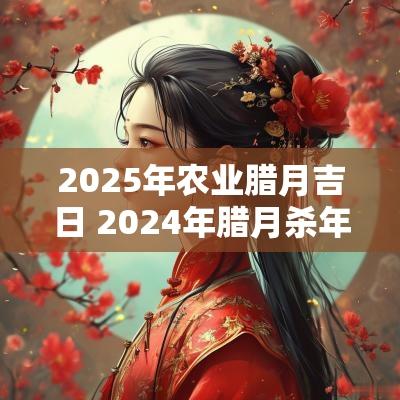 2025年农业腊月吉日 2025年腊月杀年猪黄道吉日