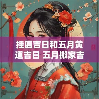 挂匾吉日和五月黄道吉日 五月搬家吉日黄道吉日查询