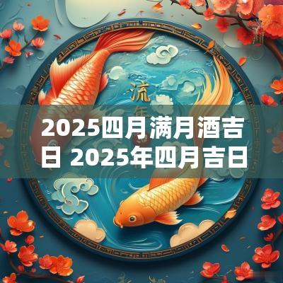 2025四月满月酒吉日 2025年四月吉日