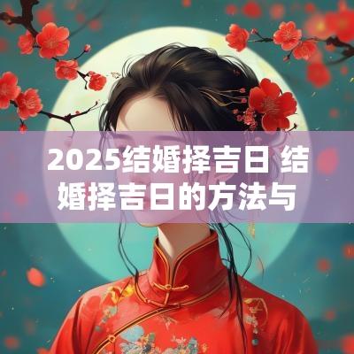 2025结婚择吉日 结婚择吉日的方法与步骤