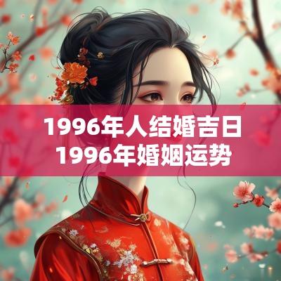 1996年人结婚吉日 1996年婚姻运势