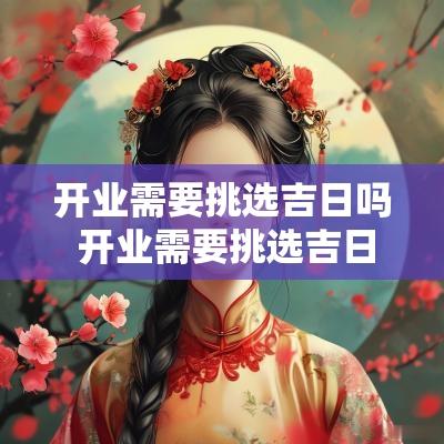 开业需要挑选吉日吗 开业需要挑选吉日吗请问