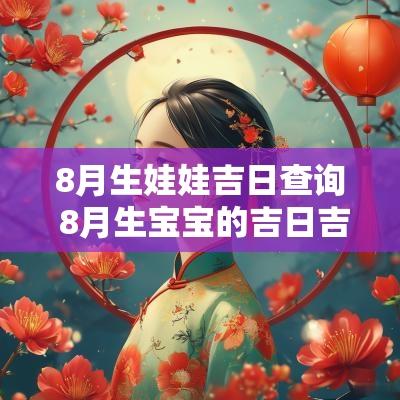 8月生娃娃吉日查询 8月生宝宝的吉日吉时